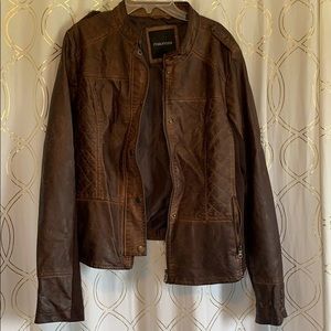 Leather jacket